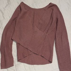Aerie Cross-back Sweater size S